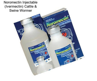 Noromectin Injectable (Ivermectin) Cattle & Swine Wormer