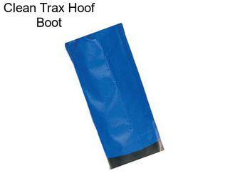 Clean Trax Hoof Boot