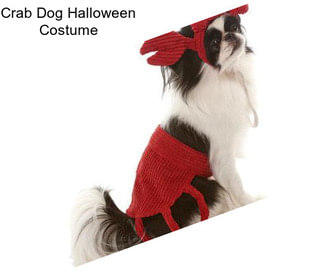 Crab Dog Halloween Costume