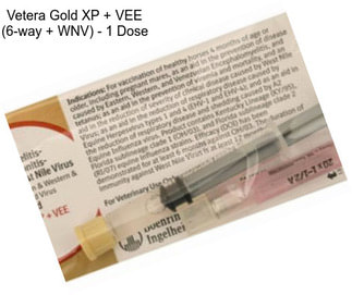 Vetera Gold XP + VEE (6-way + WNV) - 1 Dose