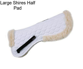 Large Shires Half Pad