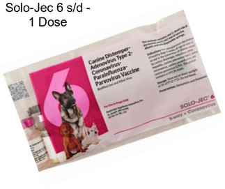 Solo-Jec 6 s/d - 1 Dose