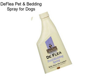 DeFlea Pet & Bedding Spray for Dogs
