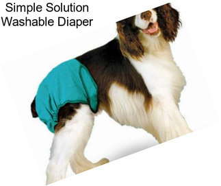 Simple Solution Washable Diaper