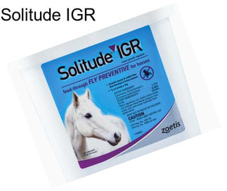 Solitude IGR