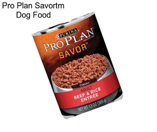 Pro Plan Savortm Dog Food