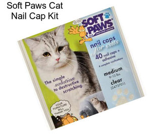 Soft Paws Cat Nail Cap Kit