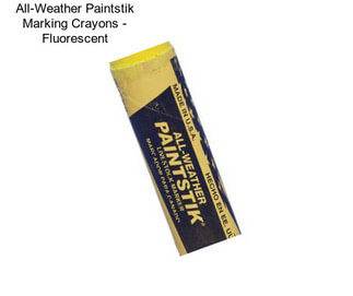 All-Weather Paintstik Marking Crayons - Fluorescent