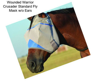 Wounded Warrior Crusader Standard Fly Mask w/o Ears