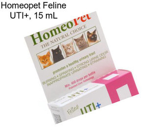 Homeopet Feline UTI+, 15 mL
