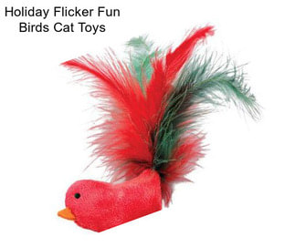 Holiday Flicker Fun Birds Cat Toys