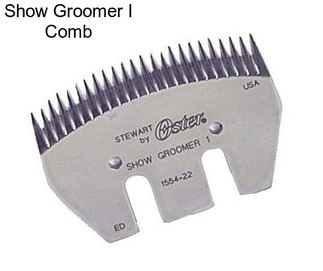 Show Groomer I Comb