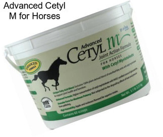 Advanced Cetyl M for Horses