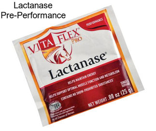 Lactanase Pre-Performance