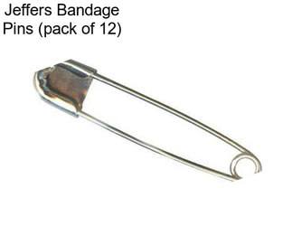 Jeffers Bandage Pins (pack of 12)