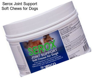 Serox Joint Support Soft Chews for Dogs