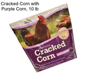 Cracked Corn with Purple Corn, 10 lb