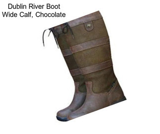 Dublin River Boot Wide Calf, Chocolate