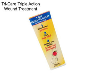 Tri-Care Triple Action Wound Treatment