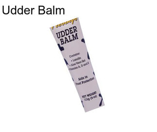 Udder Balm