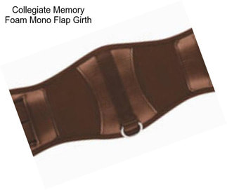 Collegiate Memory Foam Mono Flap Girth