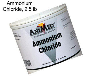 Ammonium Chloride, 2.5 lb