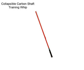 Collapsible Carbon Shaft Training Whip