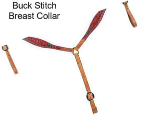 Buck Stitch Breast Collar