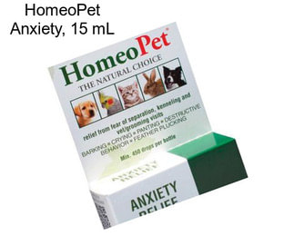 HomeoPet Anxiety, 15 mL