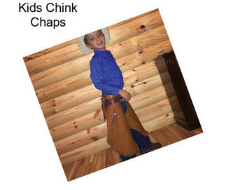 Kids Chink Chaps