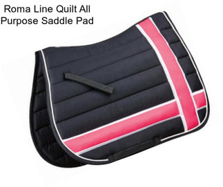 Roma Line Quilt All Purpose Saddle Pad