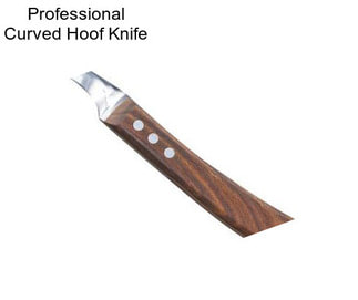 Professional Curved Hoof Knife