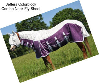 Jeffers Colorblock Combo Neck Fly Sheet