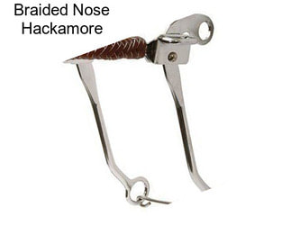 Braided Nose Hackamore