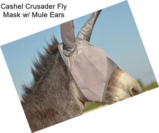 Cashel Crusader Fly Mask w/ Mule Ears