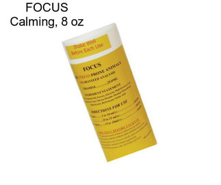 FOCUS Calming, 8 oz