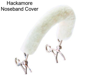 Hackamore Noseband Cover