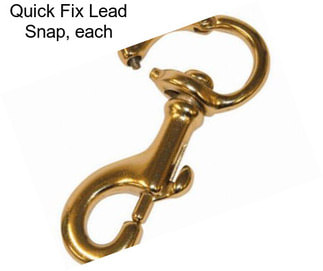 Quick Fix Lead Snap, each