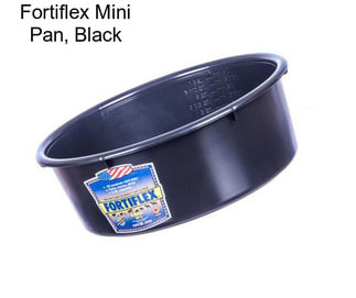 Fortiflex Mini Pan, Black