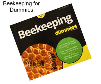 Beekeeping for Dummies