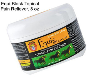 Equi-Block Topical Pain Reliever, 8 oz