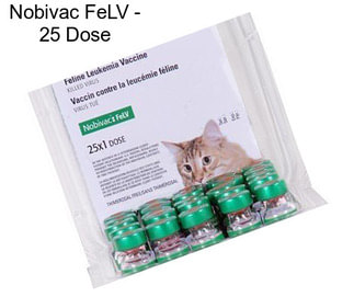 Nobivac FeLV - 25 Dose