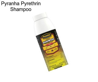 Pyranha Pyrethrin Shampoo