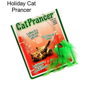 Holiday Cat Prancer