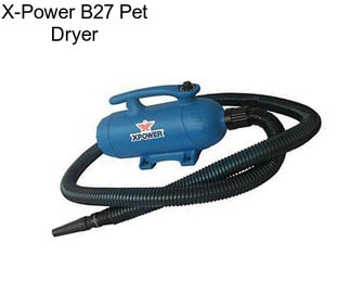 X-Power B27 Pet Dryer