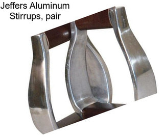 Jeffers Aluminum Stirrups, pair
