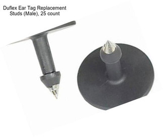 Duflex Ear Tag Replacement Studs (Male), 25 count