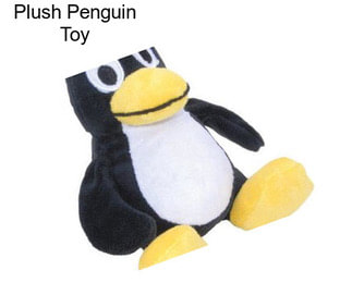 Plush Penguin Toy