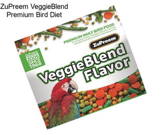 ZuPreem VeggieBlend Premium Bird Diet