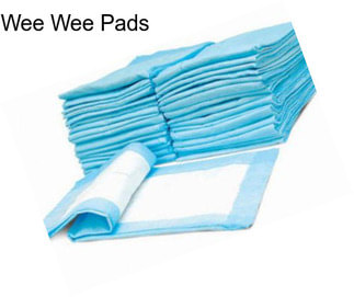 Wee Wee Pads